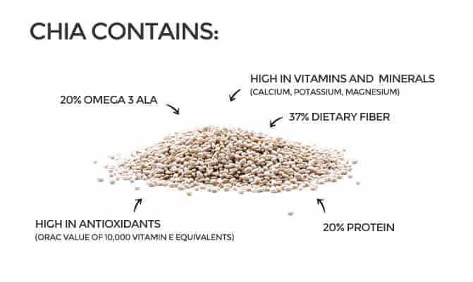The Different Nutritional Features of Chia