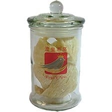 Super Grade A (Bai Yan) Dried Whole Bird's Nest - Glass Bottle
