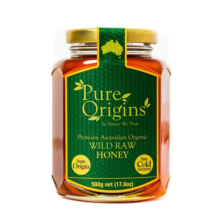 Pure Origins Organic Wild Raw Honey