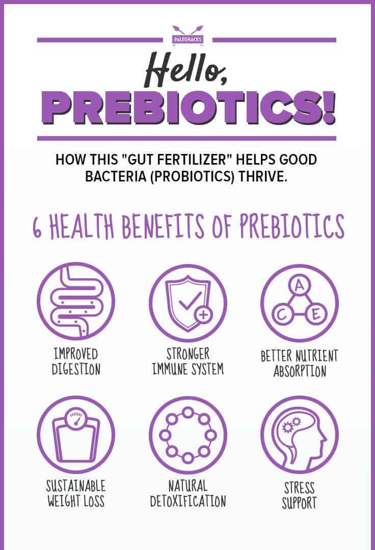 6 types of health benefits prebiotics offer 