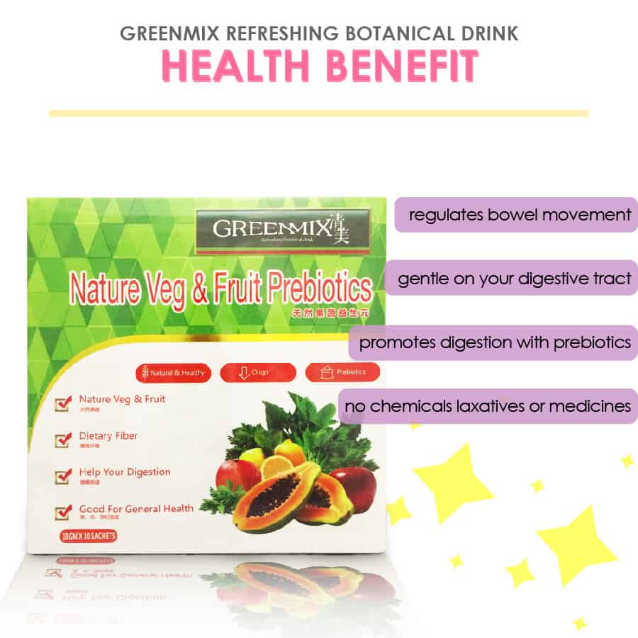 GreenMix Refreshing Botanical Drink- Health Benefit