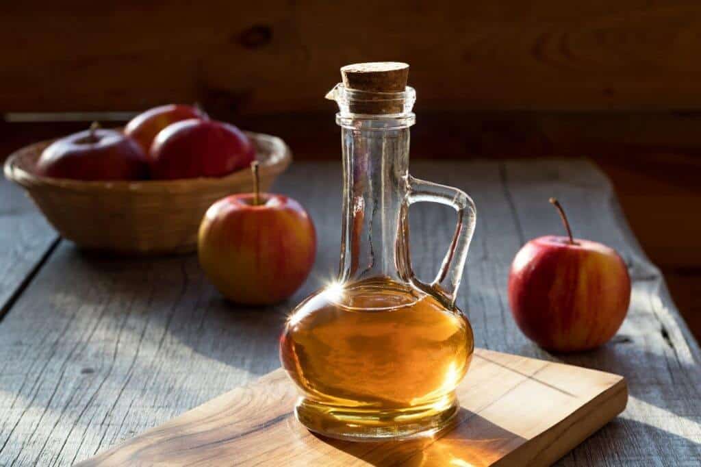 A Pitcher of Apples and Apple Cider Vinegar 