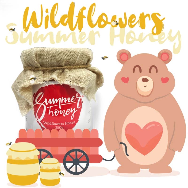 Summer Honey - Authentic honey from Thailand - Wildflower Honey