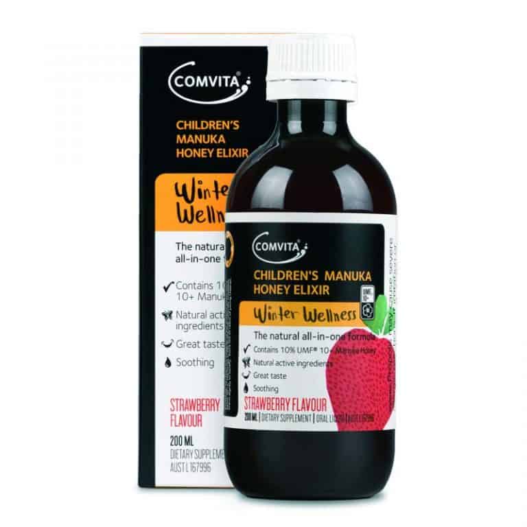 Comvita Winter Wellness Children’s Manuka Honey Elixir -Strawberry Flavour 200ml