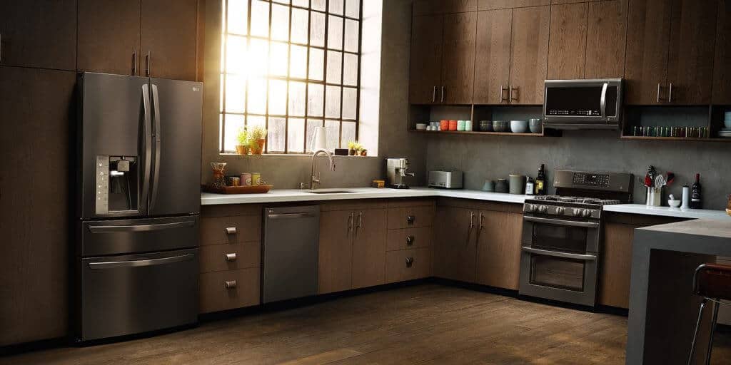 kitchen with sunlight streaming in 