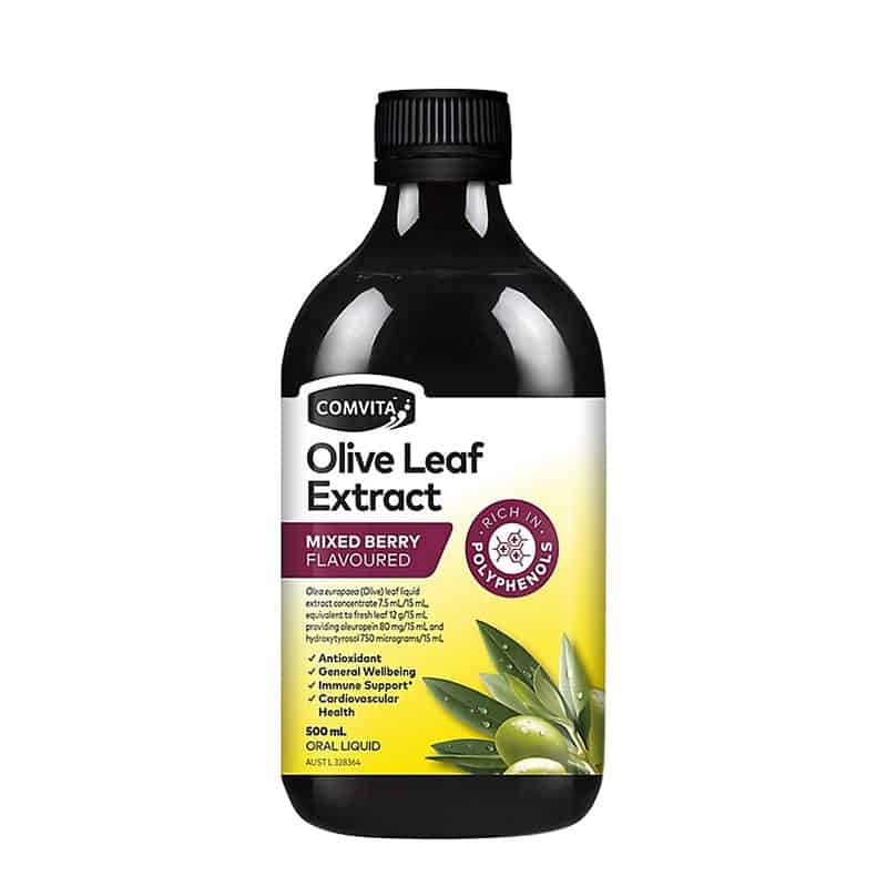Comvita Olive Leaf Extract Mixed Berry Flavoured 500ml 