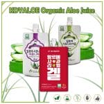 KDYALOE Organic Aloe Juice Drinkable Konjac Jelly 80ml, 100ml 5 Packs, 30 Packs